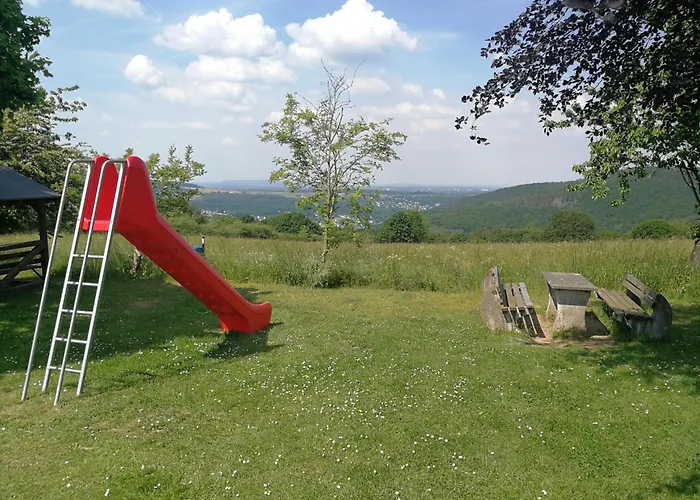 度假居 Burgberghaus Talaue 1.og Bergstein